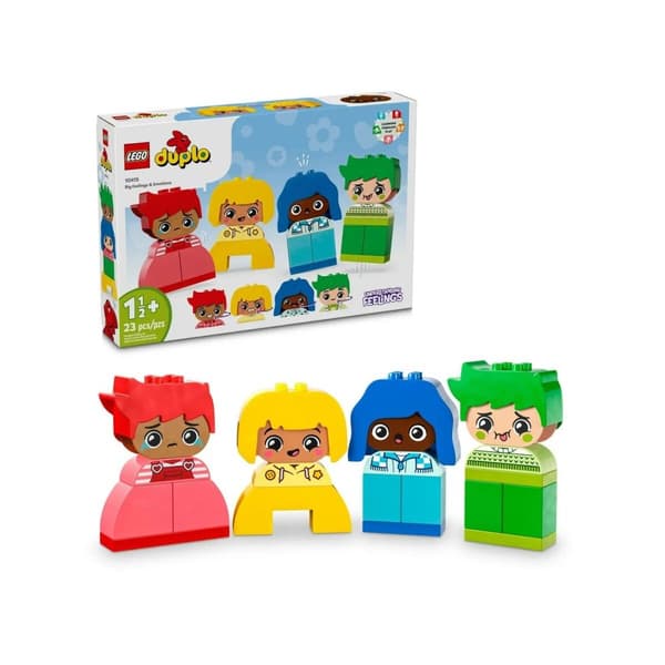 Byggesett Lego 10415 Big Feelings & Emotions Flerfarget