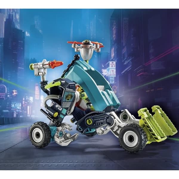 PLAYMOBIL 71578 Jätterobot med drönare, 96 delar, från 4 år och uppåt