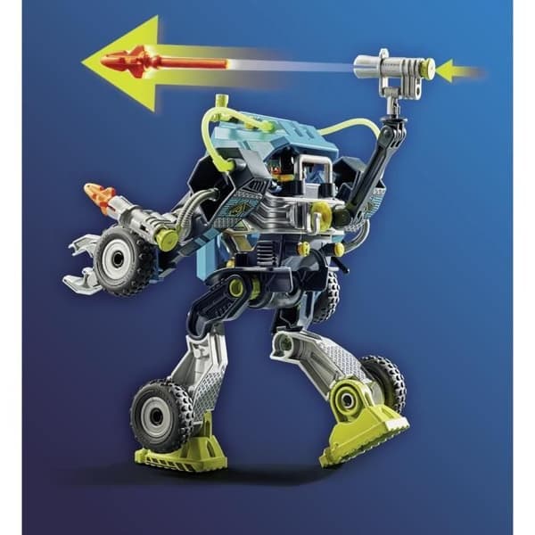 PLAYMOBIL 71578 Jätterobot med drönare, 96 delar, från 4 år och uppåt