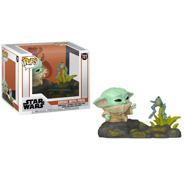Funko Pop! Deluxe - Star Wars - The Mandalorian Din Grogu W/groda