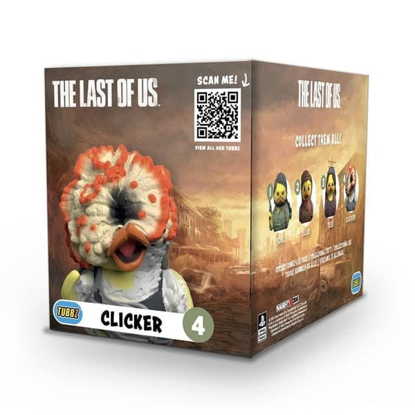 PVC-figur - NUMSKULL - THE LAST OF US TUBBZ - Clicker - Box - 10 cm
