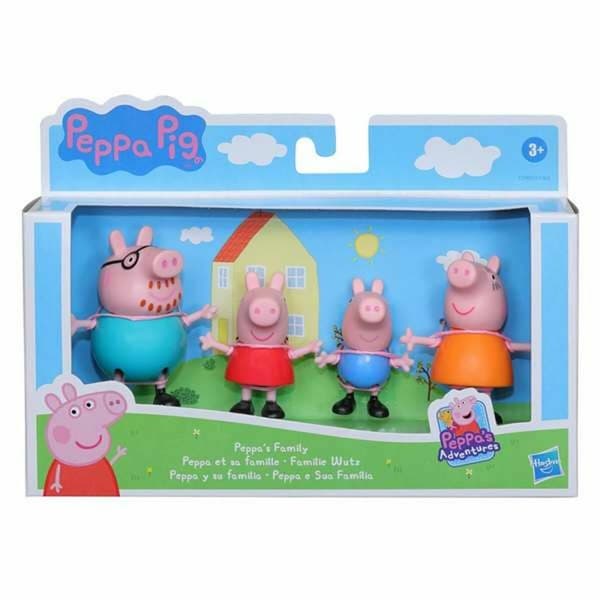 Hahmosetti Peppa Pig F2190 4 Kappaletta 1 Kappaletta