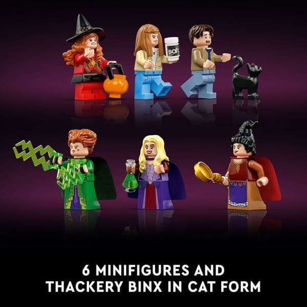 Rakennussetti Lego Disney Hocus Pocus - Sanderson Sisters' Cottage 21341 2316 Kappaletta