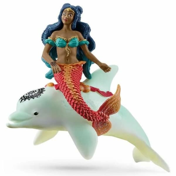 Playset Schleich Isabelle on Dolphin 2 Kappaletta