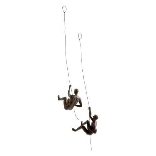 KLÄTTRARE SET MED 2 DEKORATIVA FIGURER JOTEX 1526084