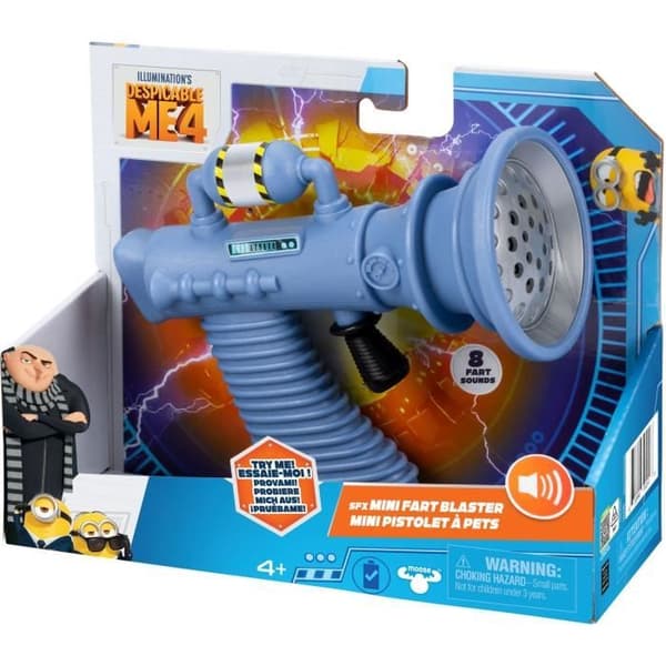 Mini Prouts Gun - Despicable Me 4 - 8 olika ljud