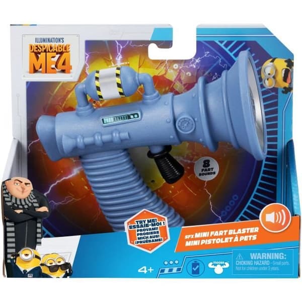 Mini Prouts Gun - Despicable Me 4 - 8 olika ljud