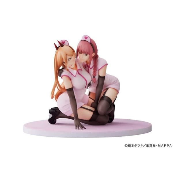 MOTORSÅGSMANSTATYTT PVC 1-7 POWER AND MAKIMA NURSE VER. 14 CM FURYU F