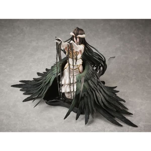 PVC-statyett OVERLORD - FURYU - ALBEDO WHITE DRESS VER. 17 CM - Vit - 15 år gammal - Inomhus - Vuxen - Blandat