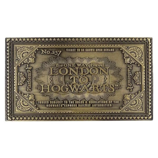 Hogwarts Expressbiljett - Fanattik - Limited Edition Repique - Harry Potter