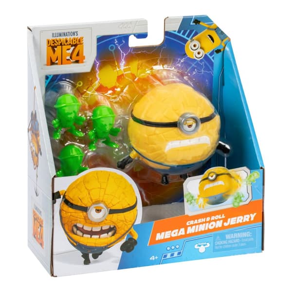 Despicable Me 4 Crash & Roll Mega Minion Jerry