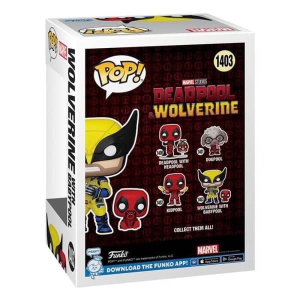 Funko Pop! Pop&buddy N°1403 - Deadpool 3 - Wolverine And Babypool