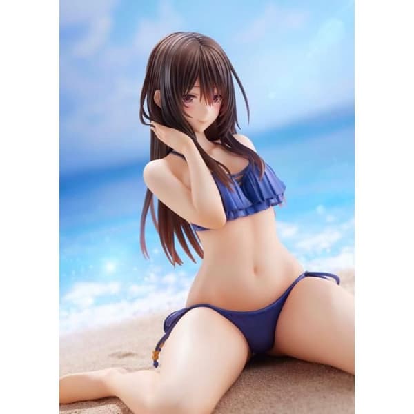 PVC-statyett BLYGGA FLICKOR I LOVE 1/7 KASANE MINAZUMI AMI AMI LIMITED ED - GOLDEN HEAD