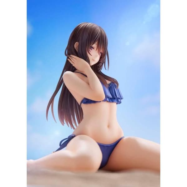 PVC-statyett BLYGGA FLICKOR I LOVE 1/7 KASANE MINAZUMI AMI AMI LIMITED ED - GOLDEN HEAD