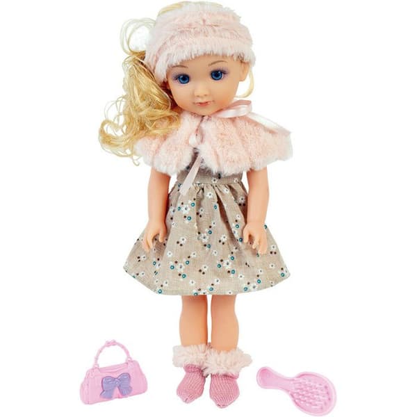 Leksak - WDK PARTNER - Docka Charlotte 35 cm - Rosa - Från 3 år