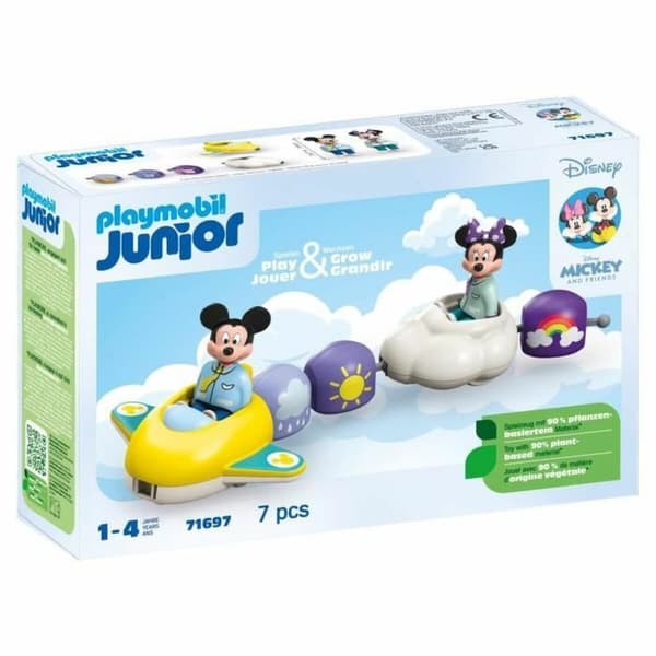 Playset Playmobil Mickey Junior 71697 7 Delar