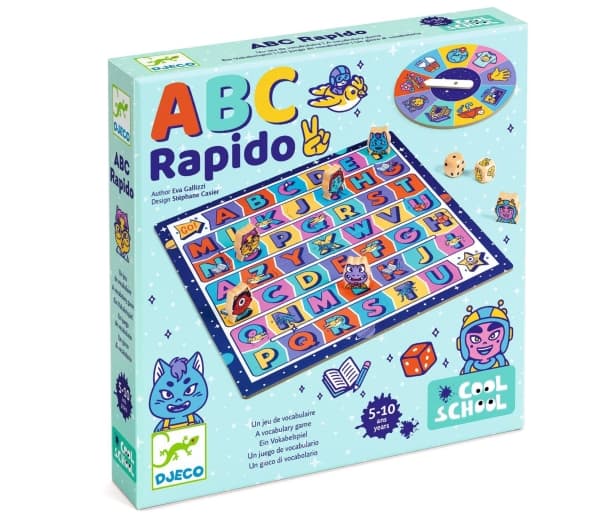 Djeco Djeco peli - Cool School - ABC Rapido