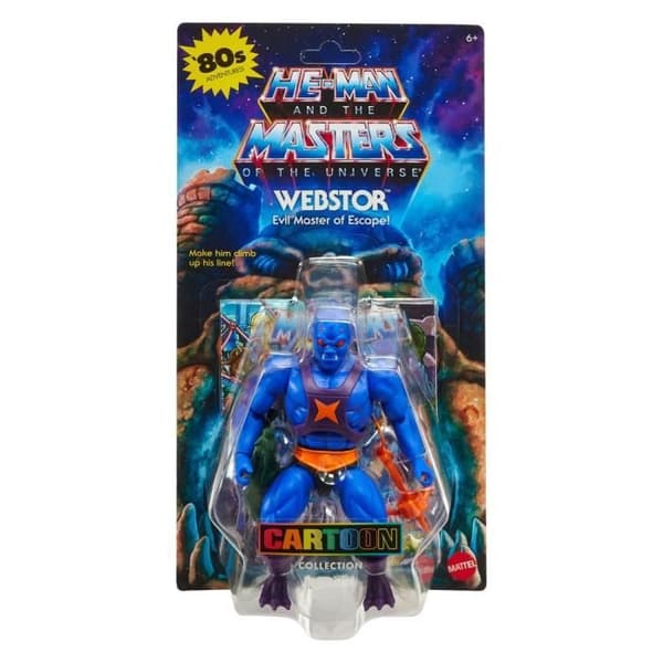 Masters of the Universe Origins Cartoon Collection figurin: Webstor 14 cm