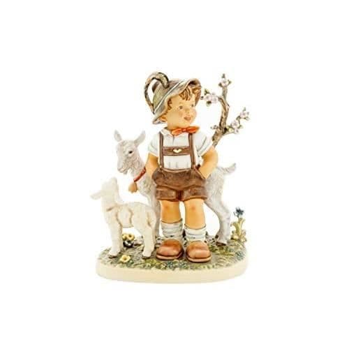 Figurine - M.I HUMMEL - HUM 200-III ZIEGENBUB - Mästerverk begränsat till 1999 exemplar.