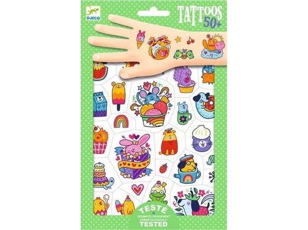 Djeco Djeco Djeco - tatuaże - mini słodkości