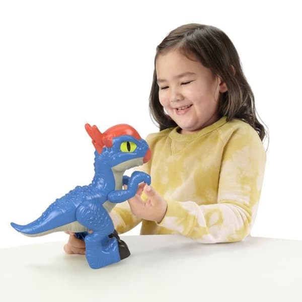 Fisher-Price - Dino XL Imaginext Jurassic World (slumpmässig modell) - Dinosauriefigurer - Från 3 år GWN99