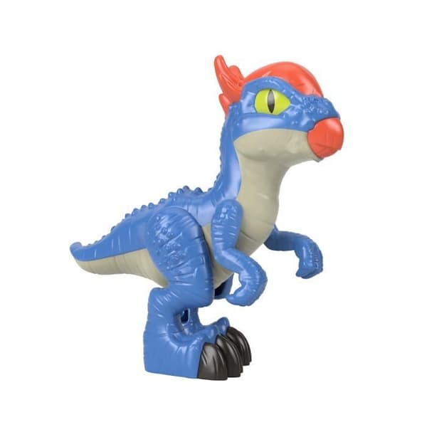 Fisher-Price - Dino XL Imaginext Jurassic World (slumpmässig modell) - Dinosauriefigurer - Från 3 år GWN99
