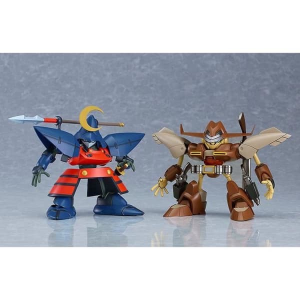 HAO TAIKEI RYU KNIGHT MODEROID statyett - GOOD SMILE COMPANY - Plast - 10 cm - Tillbehör