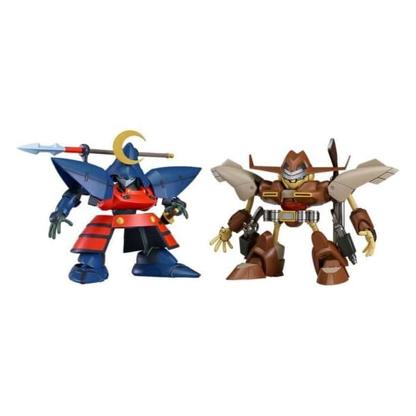HAO TAIKEI RYU KNIGHT MODEROID statyett - GOOD SMILE COMPANY - Plast - 10 cm - Tillbehör