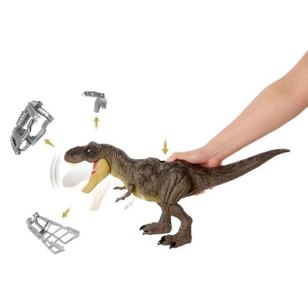 Jurassic World Supreme Fury T-Rex dinosauriefigur - MATTEL - Från 4 år gammal