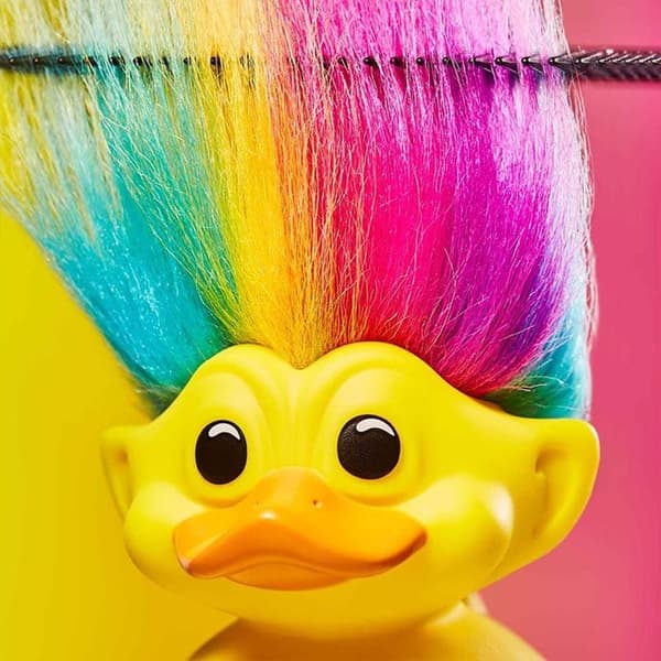 Numskull - Det bästa av TUBBZ badankor i låda - Trolls - Rainbow - 9cm