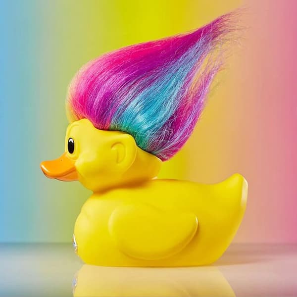 Numskull - Det bästa av TUBBZ badankor i låda - Trolls - Rainbow - 9cm