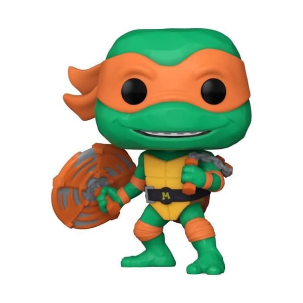 Samlarfigur - FUNKO - Ninja Turtles - Michelangelo - Flerfärgad - Grå - 3 år och uppåt