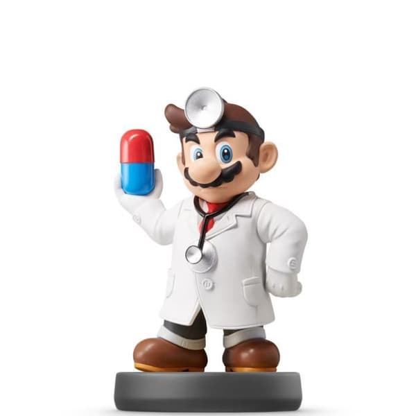 Amiibo-figur - Dr. Mario nr 42 • Super Smash Bros. Collection