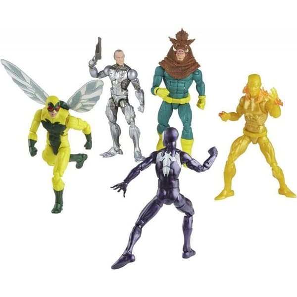 MARVEL LEGENDS-SERIEN, PACK MED 5 SPIDERMAN-FIGURINER AV CO