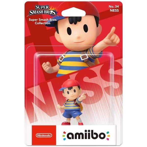 Amiibo Figur - Ness N°34 • Super Smash Bros. Collection