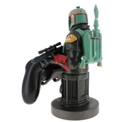 Support &amp; Laddningsfigur för Controller och Smartphone - UTFÖRLIGT SPEL - BOBA FETT