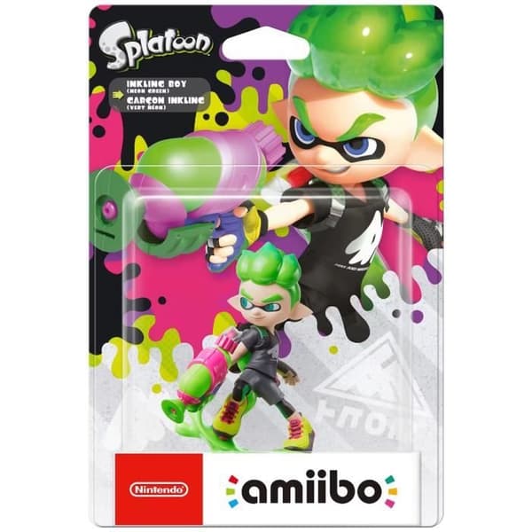 Amiibo Figur - Inkling Boy • Splatoon Collection