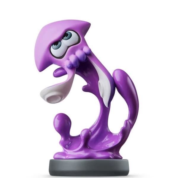 Amiibo Figur - Inkling Squid • Splatoon Collection