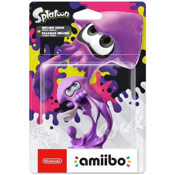 Amiibo Figur - Inkling Squid • Splatoon Collection
