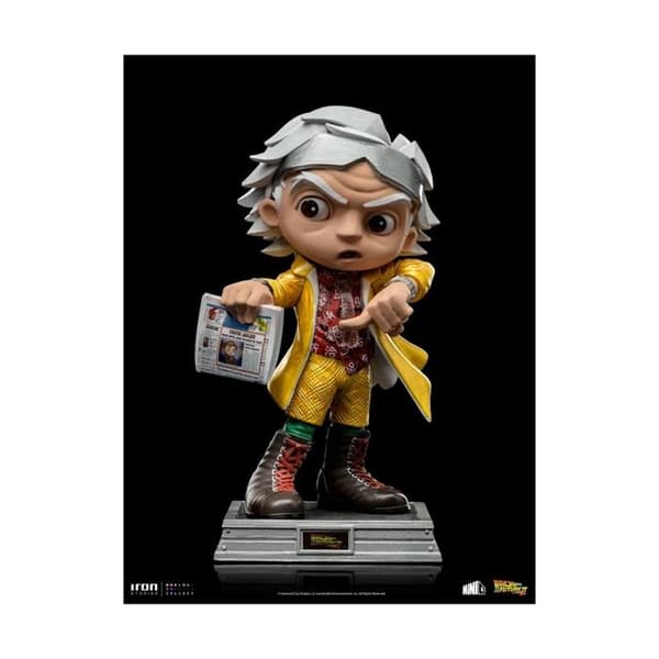 Iron Studios &amp; Minico Back To The Future II Figur - Doc Brown