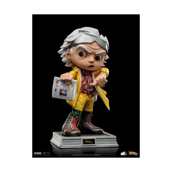 Iron Studios &amp; Minico Back To The Future II Figur - Doc Brown