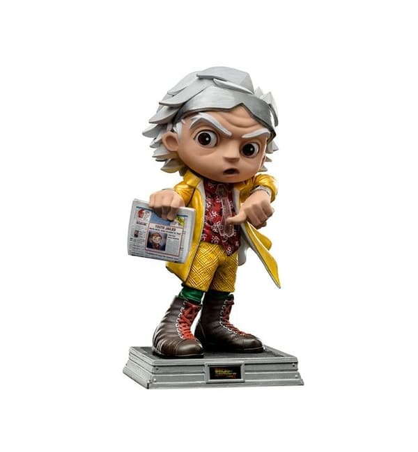 Iron Studios &amp; Minico Back To The Future II Figur - Doc Brown