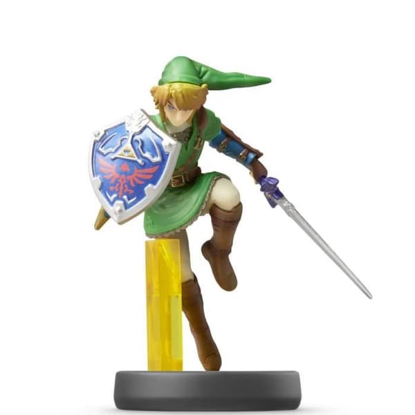 Amiibo Figur - Link N°05 • Super Smash Bros. Collection.