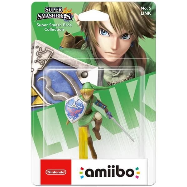 Amiibo Figur - Link N°05 • Super Smash Bros. Collection.