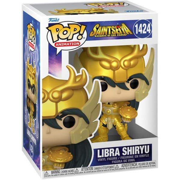 Pop! Saint Seiya Gold Libra Shiryu 9 cm - FUNKO - Unisex - Vuxen - Inomhus