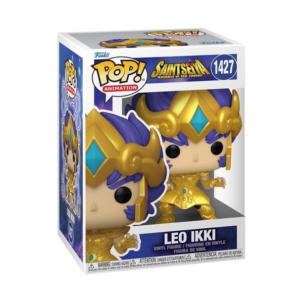 Figurine - FUNKO - Guld Leo Ikki - 9 cm - Saint Seiya - Mixad