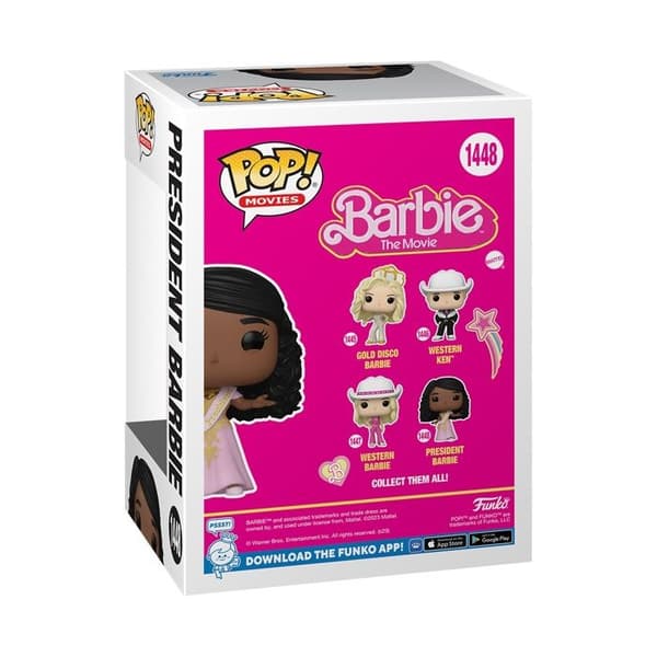 BARBIE POP! FILMER VINYL FIGURIN PRESIDENT BARBIE 9 CM FUNKO 72638