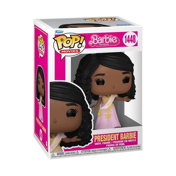 BARBIE POP! FILMER VINYL FIGURIN PRESIDENT BARBIE 9 CM FUNKO 72638