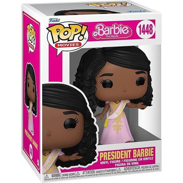BARBIE POP! FILMER VINYL FIGURIN PRESIDENT BARBIE 9 CM FUNKO 72638