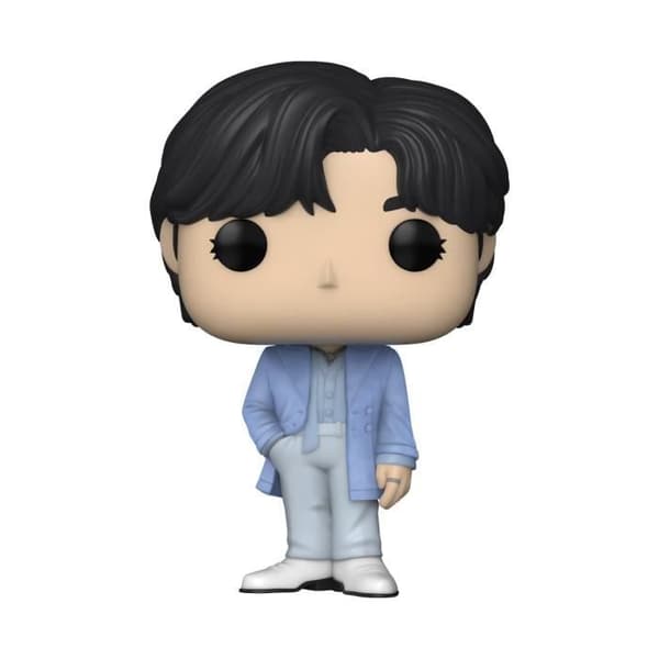Funko Pop! Stenar: BTS - V - Flerfärgad - Vuxen - Grå